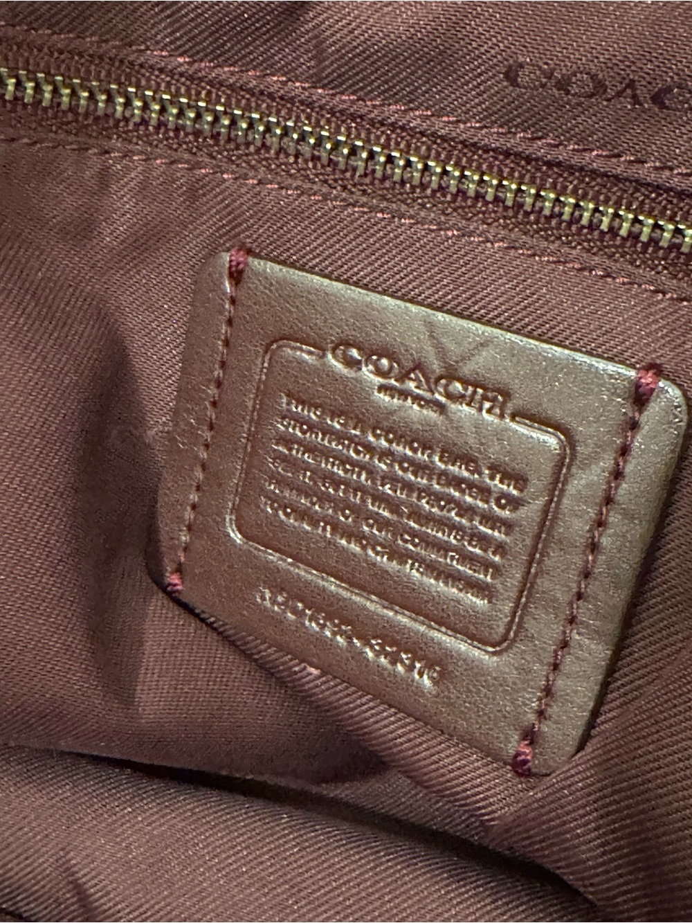 Authentic Coach Gray Suede Leather Satchel with Top Handles and Shoulder Strap - Picture 13 of 16